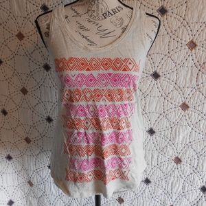 EUC Old Navy Relaxed Print Tank XS